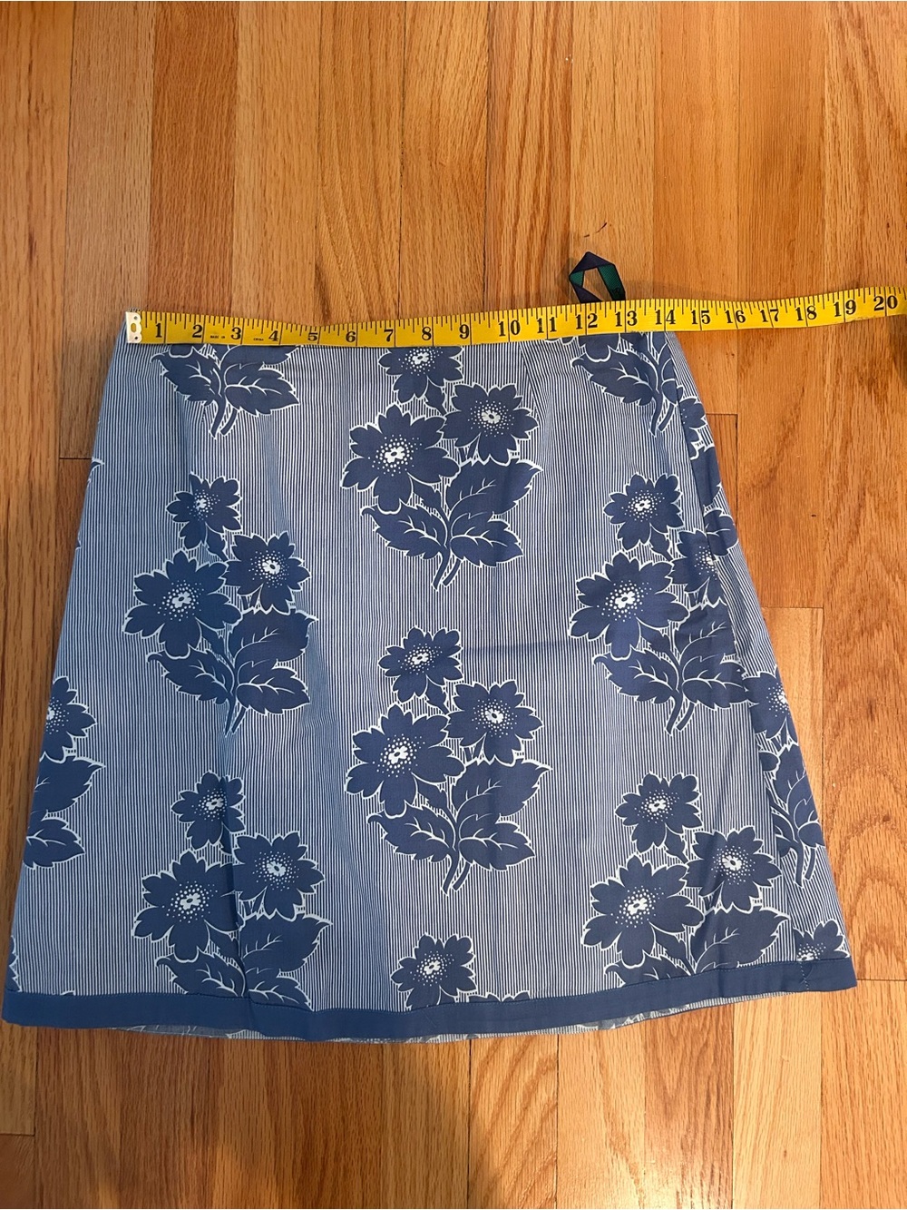 Boden Blue cotton Skirt
